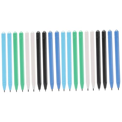 Mikikit 20stücke Stylus Stifte Für Touchscreens LCD Malboard Stifte Für Tablets Schreibtablett Stift Mit Leichtem Design Und Komfortablem Griff Für Zeichnen Und Schreiben Mikikit 20stücke Stylus Stifte Für Touchscreens LCD Malboard Stifte Für Tablets Schreibtablett Stift Mit Leichtem Design Und Komfortablem Griff Für Zeichnen Und Schreiben von Mikikit