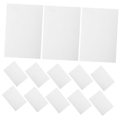 Mikikit 20stücke Antihaft-trennpapier Zum Punktieren Für Malzubehör Wiederverwendbares Doppelseitiges Papier Schutzfolie Für DIY-projekte Blanko Für Zeichnungen Und Aufkleber von Mikikit