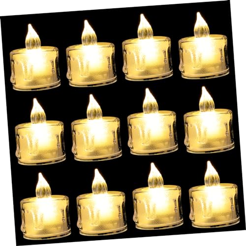 Mikikit 24St elektronische Kerze Desktop-Kerzenbeleuchtung geführte Weihnachtskerze die Weihnachtskerze Kerzenlicht im Innenbereich Desktop-Lampenverzierung Schreibtisch schmücken Mikikit 24St elektronische Kerze Desktop-Kerzenbeleuchtung geführte Weihnachtskerze die Weihnachtskerze Kerzenlicht im Innenbereich Desktop-Lampenverzierung Schreibtisch schmücken von Mikikit