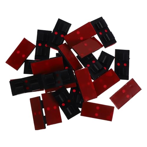 Mikikit Vielseitige Kabelhalter-Clips 25 Stück Kunststoff-kabelhalter Selbstklebende Kabel-Organizer-Clips Draht-Organizer Für Das Home Office von Mikikit