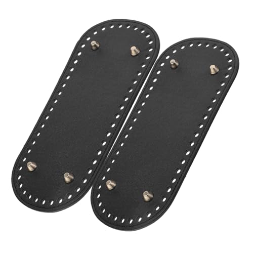 Mikikit 2Stücke PU Leder Taschenboden Basis für DIY Handtaschen Vorgebohrte für Einfaches Basteln Robuste Glatte Oberfläche für Häkel und Strickprojekte Ovales Mikikit 2Stücke PU Leder Taschenboden Basis für DIY Handtaschen Vorgebohrte für Einfaches Basteln Robuste Glatte Oberfläche für Häkel und Strickprojekte Ovales von Mikikit