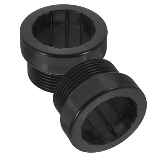 Mikikit 2Stücke Regenschirm Stabilisator Adapter für Pool Gewindeadapter für Verschiedene Schirmgrößen Langlebig und Wetterbeständig Stilvolles Design für Außenbereich von Mikikit