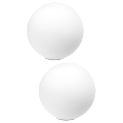 Mikikit 2st Milchweißer Kugellampenschirm Laternenpfahl Schatten Globe Ball Lichtabdeckungen Stehlampenschirm Postlichtabdeckung Stehlampenabdeckung Birne Glas Runden Kuppelabdeckung Acryl Mikikit 2st Milchweißer Kugellampenschirm Laternenpfahl Schatten Globe Ball Lichtabdeckungen Stehlampenschirm Postlichtabdeckung Stehlampenabdeckung Birne Glas Runden Kuppelabdeckung Acryl von Mikikit