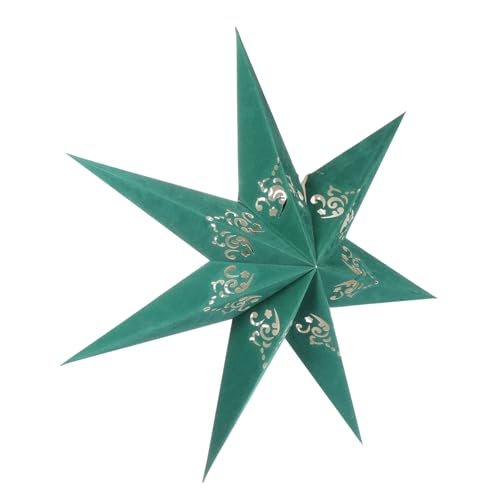 Mikikit 2stücke Einzigartiger Romantischer Lampenschirm Dekorativer Papierstern Für Weihnachten Hochzeiten Und Festlichkeiten Für Zuhause Und Geschäfte von Mikikit