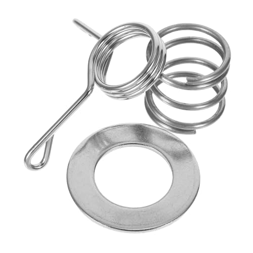 Mikikit 3 Stück Kaffeesiegel Teesiebhalter-Clip Milchtee-Zubehör Waschmaschinen-Ablaufschlauchschelle Milchversiegelung Kaffeemaschinedichtung Rostfreier Stahl Silver von Mikikit