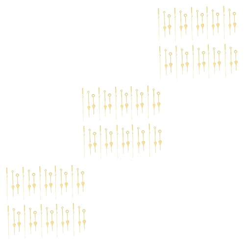 Mikikit 30 Sets Neue Aluminium Uhr Hand Präzision Ersatz Zeiger Uhr Einfache Installation von Mikikit