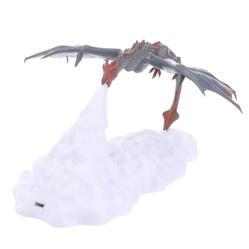 Mikikit 3d-drachen-nachtlicht Kreative Tischdekoration Sicheres Pla-material Sanftes Leuchten für Jungen und Mädchen Geeignet von Mikikit