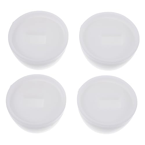 Mikikit 4 Paar Toilettenschrauben Satz Universelle Bolzenkappen Für Wc Deckel Einfache Installation Kunststoffzubehör Für Toilettenschüssel Für Badrenovierungen von Mikikit