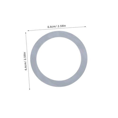 Mikikit 4stücke Gummidichtung Für Mixer Dichtungsring Mixer Ersatz-gummidichtung Gummidichtring Dichtung Für Deckel Ersatzdichtung Für Entsafter-teile Kompatibel Gummi-dichtungsringe Dicht von Mikikit