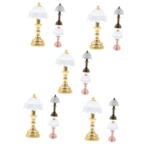 Mikikit 5 Sätze Mini-schreibtischlampenmodell Miniatur Lichter Usb-schreibtischlampe Mini-hauslampe Mini-lampenverzierung Mini- -desktop-lichtmodell Metall 3 Stück * 5 Mikikit 5 Sätze Mini-schreibtischlampenmodell Miniatur Lichter Usb-schreibtischlampe Mini-hauslampe Mini-lampenverzierung Mini- -desktop-lichtmodell Metall 3 Stück * 5 von Mikikit