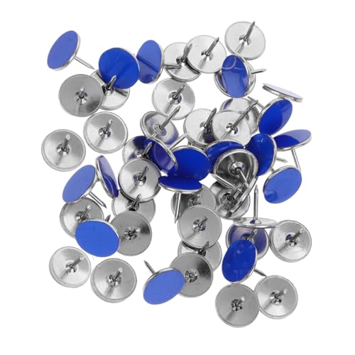 Mikikit 50 Stück Reflektierende Reißzwecken aus Nylon und Stahl Wasserfest Langlebig Schnelle Montage für Outdoor Nachtmarkierung Camping und Gebäudekennzeichnung Blaue Markierungspins Mikikit 50 Stück Reflektierende Reißzwecken aus Nylon und Stahl Wasserfest Langlebig Schnelle Montage für Outdoor Nachtmarkierung Camping und Gebäudekennzeichnung Blaue Markierungspins von Mikikit