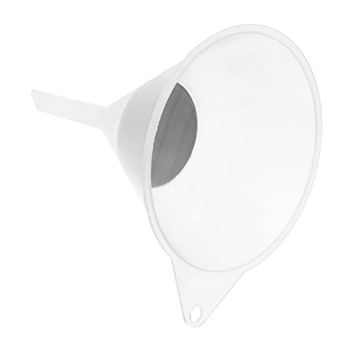 Mikikit 6 STK Farbtrichter Gefritteter Filter Trichter Mit Kurzem Hals Speiseölsieb Gesinterter Trichter Kleiner Flüssigkeitstrichter Filtertrichter Kochsieb Plastik Pulver Drucker von Mikikit