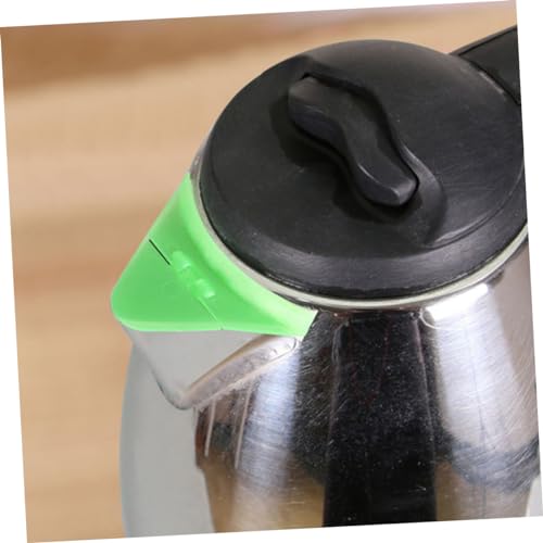 Mikikit 6 Stück Teiliges Kaffeekannen Ausguss Silikonabdeckungen Hitzebeständig Spritzschutz Kompakt Leicht Langlebig in Modernem Design Geeignet für Wasserkocher und Haushaltskannen von Mikikit