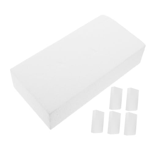 Mikikit 6stücke Schaumstoffblöcke Tortenattrappen Aus Schaumstoff Tortenformen Für Dekoration Und Üben Modell Tortendekorationsrequisiten Backzubehör Für Kunsttorten von Mikikit