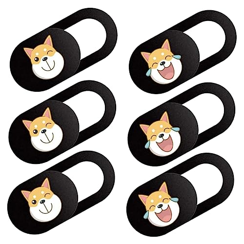 Mikikit Laptop-Webcam-Abdeckung 6-teiliges Set Selbstklebender Webcam-sichtschutz Einfach Zu Verwenden Für Telefon Tablet-Computer Hundemuster-Design Mikikit Laptop-Webcam-Abdeckung 6-teiliges Set Selbstklebender Webcam-sichtschutz Einfach Zu Verwenden Für Telefon Tablet-Computer Hundemuster-Design von Mikikit