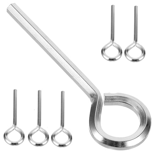 Mikikit 6stücke Teiliges Sechskantschlüssel Aus Metall Für Notausgangsgeräte Kompakte Innensechskantschlüssel Hohe Härte Praktisch Für Türen Und Mikikit 6stücke Teiliges Sechskantschlüssel Aus Metall Für Notausgangsgeräte Kompakte Innensechskantschlüssel Hohe Härte Praktisch Für Türen Und von Mikikit