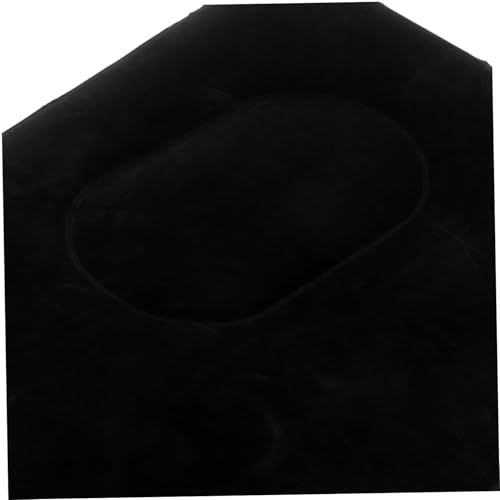 Mikikit Aufblasbare Fußstütze Höhenverstellbar PVC Material Ergonomisch Unterstützend Vielseitig als Fußhocker Sitzkissen für Flugzeug Zug Büro Reise von Mikikit