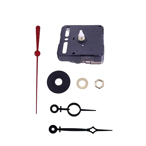 Mikikit DIY Uhrwerk mit Metallzeigern Geräuschloses Uhrwerk für Wanduhr Reparatur Zubehörteile für Verschiedene Stilrichtungen Einfache Installation und Präzise Zeitmessung für Heim und Mikikit DIY Uhrwerk mit Metallzeigern Geräuschloses Uhrwerk für Wanduhr Reparatur Zubehörteile für Verschiedene Stilrichtungen Einfache Installation und Präzise Zeitmessung für Heim und von Mikikit