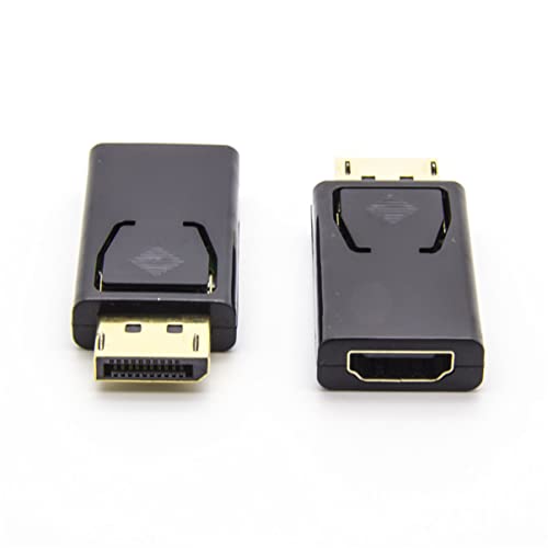 Mikikit Displayport-zu-Adapter Dp-zu-konverter Unterstützt 1080p Hochauflösendes Video Und Bild Vergoldeter Stabile Signalübertragung von Mikikit