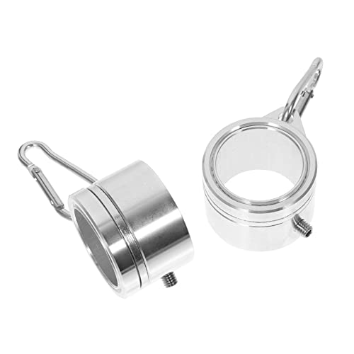 Mikikit Drehbare Fahnenmast Ringe Verschleißfest Verhedderung Robustes Fahnenmast Zubehör Wetterbeständig Langlebig Geeignet für Garten Büro Schule Vielseitig Einsetzbar von Mikikit