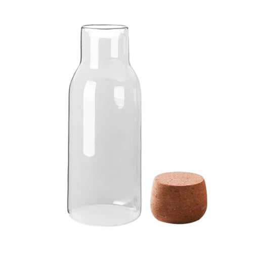 Mikikit Flasche Kaltes Wasser Saft Stroh Isoliert Wasserbehälter Aus Glas Trinkflasche Milchbecher Aus Glas Klare Milchflasche Getränkeflasche Behälter Für Milchtee Holz Mikikit Flasche Kaltes Wasser Saft Stroh Isoliert Wasserbehälter Aus Glas Trinkflasche Milchbecher Aus Glas Klare Milchflasche Getränkeflasche Behälter Für Milchtee Holz von Mikikit