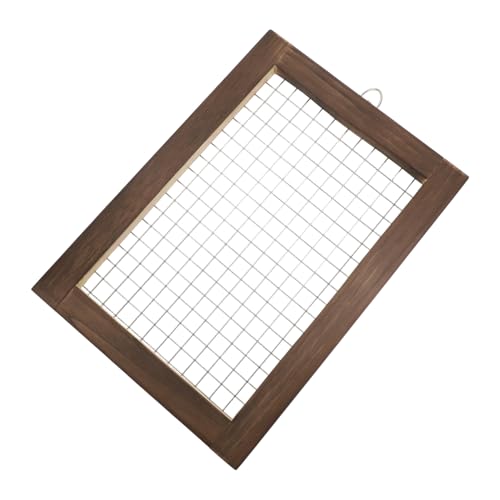 Mikikit Fotorahmen zum Pflanzen von Hirschhornfarnen Kompostsifter Felsen hölzern Garten sieb Werkzeug Kompost-Siebwerkzeug Gartenerdesieb aus Holz Protokollmaterial Coffee Mikikit Fotorahmen zum Pflanzen von Hirschhornfarnen Kompostsifter Felsen hölzern Garten sieb Werkzeug Kompost-Siebwerkzeug Gartenerdesieb aus Holz Protokollmaterial Coffee von Mikikit