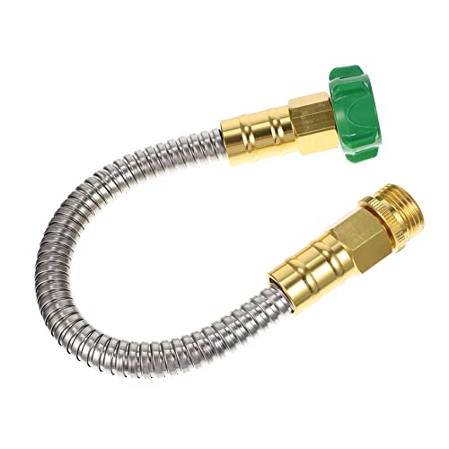 Mikikit Gartenschlauchverlängerung aus mit Weiblichem Metallanschluss Flexible Korrosionsbeständige Wasserverlängerung für Bewässerung und Autowäsche Mikikit Gartenschlauchverlängerung aus mit Weiblichem Metallanschluss Flexible Korrosionsbeständige Wasserverlängerung für Bewässerung und Autowäsche von Mikikit