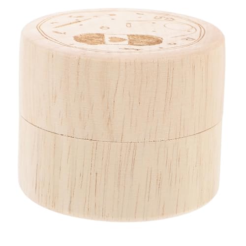 Mikikit Holz Aufbewahrungsbox für Häkelmaschenmarkierer Tragbar Kompakt Organizer für Schmuck und Nähzubehör Platzsparend Elegantes Design Mikikit Holz Aufbewahrungsbox für Häkelmaschenmarkierer Tragbar Kompakt Organizer für Schmuck und Nähzubehör Platzsparend Elegantes Design von Mikikit