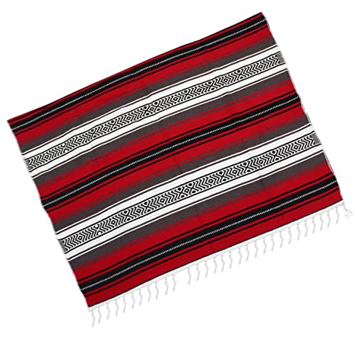 Mikikit Jacquard Schalmatte Baumwoll putztuch baumwolltücher Yoga-Matte Baumwollstoff Yoga pad Yoga Matte Couch Trainieren gesteppt groß tischdecken Blended Cape gewebte Decke Coffee von Mikikit