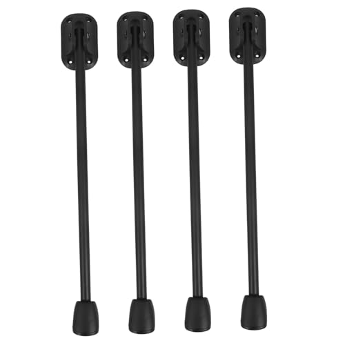 Mikikit Klappbare Tischbeine aus Höhe Faltbare Möbelfüße für Couchtisch Schreibtisch Nachttisch Einfache Platzsparend Robuste Metallbeine für Möbelreparatur von Mikikit