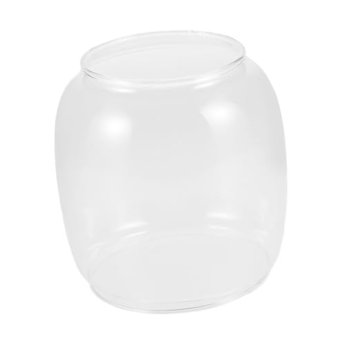 Mikikit Lampenschirm aus Glas Lampenschatten Retro Klassische Vintage-Öllampe Öllampenabdeckung großer Lampenschirm Kugeln für deckenventilatoren kleine Öllampe Transparent Mikikit Lampenschirm aus Glas Lampenschatten Retro Klassische Vintage-Öllampe Öllampenabdeckung großer Lampenschirm Kugeln für deckenventilatoren kleine Öllampe Transparent von Mikikit