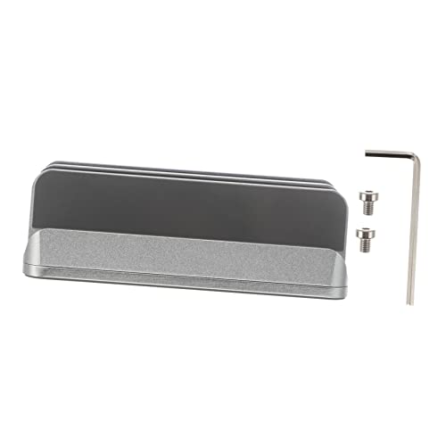 Mikikit Verstellbarer Laptop-ständer Für Die Schreibtischseite Laptop-ständer Aus Aluminiumlegierung Vertikaler Laptop-ständer Für Den Schreibtisch von Mikikit