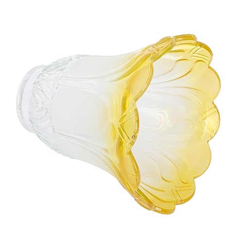 Mikikit Moderne Frosted Glas Pendelleuchte Lampenschirm Für Innenräume Als Ersatz Für Tisch Und Nachttischlampen Sanftes Lichtdesign Einfach Zu Montieren von Mikikit