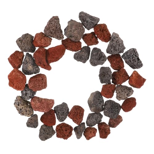 Mikikit Natürliche Polierte Aquariensteine aus Schwarzem Vulkanfels und Kristall für Fischbecken Dekoration und Blumentopf Verschönerung Sicher für Wasserlebewesen Mikikit Natürliche Polierte Aquariensteine aus Schwarzem Vulkanfels und Kristall für Fischbecken Dekoration und Blumentopf Verschönerung Sicher für Wasserlebewesen von Mikikit