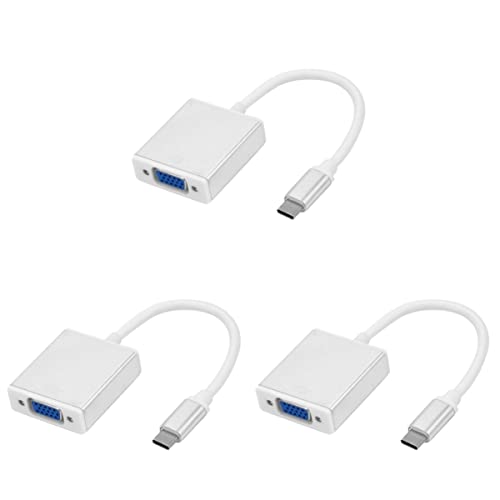 Mikikit 3 Stück 1080p USB 3.1 Typ-c Auf Adapterkabel Verbinden Sie Laptop Mit Tv/projektor/Monitor Mikikit 3 Stück 1080p USB 3.1 Typ-c Auf Adapterkabel Verbinden Sie Laptop Mit Tv/projektor/Monitor von Mikikit