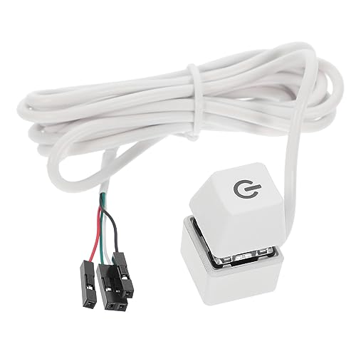Mikikit Computer-netzschalter Taste Für Desktop/aus-Kabel Für Einfache Zufällige Farbe Mikikit Computer-netzschalter Taste Für Desktop/aus-Kabel Für Einfache Zufällige Farbe von Mikikit