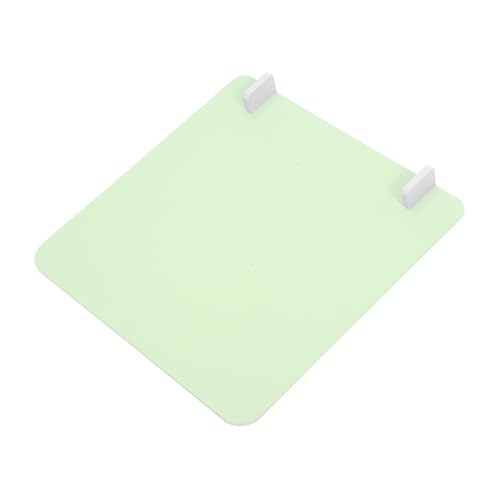 Mikikit PVC Schreibtischteiler Selbststehender Nieschutz Sichtschutzplatte für Schüler und Büro Stabiles PVC Material Praktischer Desktop Schutz für Klassenzimmer und Empfang von Mikikit