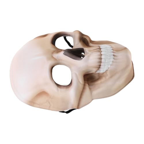 Mikikit Schädel Maske Halloween Cosplay Party Maskerade Kostüm Zubehör Dekorative Maske Für Halloween-feiern Und Cosplay-anlässe von Mikikit