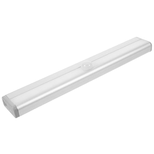 Mikikit Bewegungssensor Schranklicht Kabellos - Led Lichtleiste FüR KüChe, Kleiderschrank, Flur, Energieeffizient, Einfache Installation, WeißEs Licht, 19CM von Mikikit