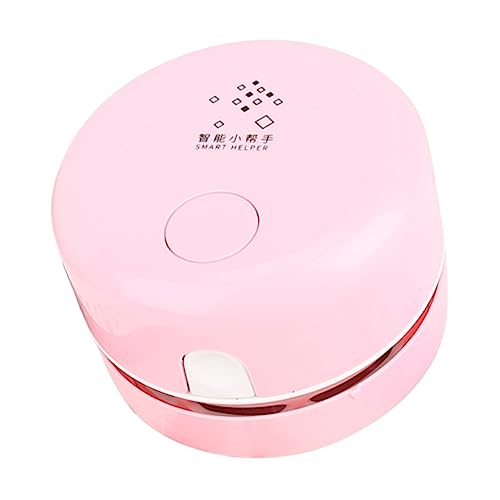 Mikikit Staubfänger Mini-krümelsauger Kabellose Staubsauger Kleiner Tischstaubsauger Handreiniger Desktop-staubsauger Mini-kehrmaschine Handstaubsauger Abs Multifunktion Schreibtisch von Mikikit