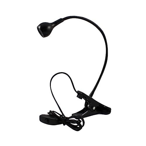 Mikikit Tischlicht Herrscher Clip Bettlampe Büro Deckel schlafzimmerlampe schlafzimmer lampen tischlampe Lampe lesen Augenschutzlampe LED licht Universal- Stalllichter Schlauch von Mikikit