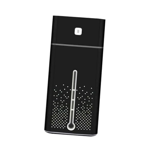 Mikikit USB Mini Luftbefeuchter Geräuschloser Cool Diffusor für Zuhause Büro und Auto Erhöht die Luftfeuchtigkeit Entfernt Unangenehme Gerüche LED Funktion von Mikikit