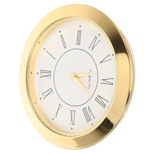 Mikikit Runder Uhren- Mit Römischen Ziffern Für Vintage-Uhren Clock Insert Für Heimwerkerprojekte Langlebig Und Vielseitig Einsetzbar Mikikit Runder Uhren- Mit Römischen Ziffern Für Vintage-Uhren Clock Insert Für Heimwerkerprojekte Langlebig Und Vielseitig Einsetzbar von Mikikit