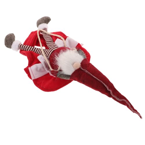 Mikikit Weihnachtliches Hundekostüm Santa Reitersuit Atmungsaktiv Bequem Handgefertigt für Kleine bis Große Hunde Festliches Cosplay für Weihnachtsfeier und Partyspaß von Mikikit