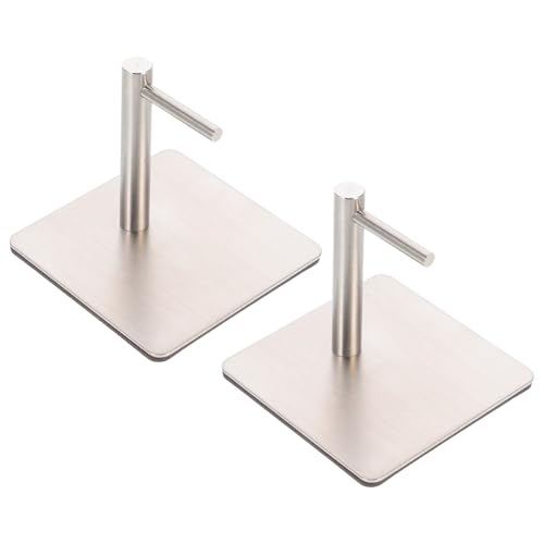 Mikinona Magnethaken 1 Paar Stanzfreier Kühlschrankhaken Magnetische Haken für Küche Büro Zuhause Praktische Aufhängemöglichkeit für Geschirrtücher Topflappen Küchenzubehör von Mikinona