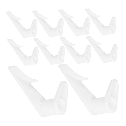 Mikinona 10 Stück Deckenlampen Halterung Lampenschirm Clips für LED Deckenleuchten Einfache Installation Stabile und Sichere Befestigung Langlebige Kunststoffkonstruktion Design Kompatibel von Mikinona