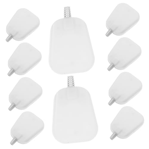 Mikinona 10 Stück Teiliges Kunststoff Abzweigdose Elektrische Anschlussdose Doppelsteuerung Kabelverbindung Box Stabil Praktisch Für Wohnzimmer Schlafzimmer Hotel Dormitory von Mikinona