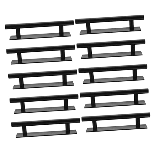 Mikinona 10 Stück Teiliges Selbstklebende Schrankgriffe aus Einfache Montage ohne Bohren Starke Haftung für Küchen- Badezimmerschränke Kommoden und Kleiderschränke Modernes Design von Mikinona