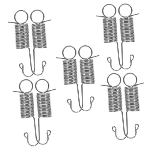 Mikinona 10 Stück Teiliges Verzinkte Zugfedern mit Haken aus Edelstahl Vielseitig Einsetzbar für Werbeständer Türrahmenbefestigung Stabile Feder schrauben für Professionelle und Private Mikinona 10 Stück Teiliges Verzinkte Zugfedern mit Haken aus Edelstahl Vielseitig Einsetzbar für Werbeständer Türrahmenbefestigung Stabile Feder schrauben für Professionelle und Private von Mikinona
