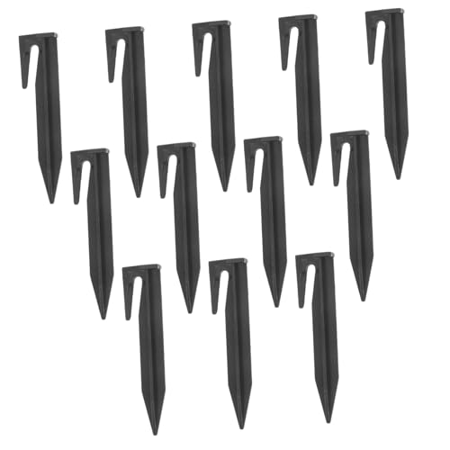 Mikinona 100 Stück Zeltheringe Robuste Erdheringe für Camping und Outdoor Hochleistungs Bodenanker Aluminiumlegierung Wetterfest und Langlebig für Zelte Pavillons und Garten von Mikinona
